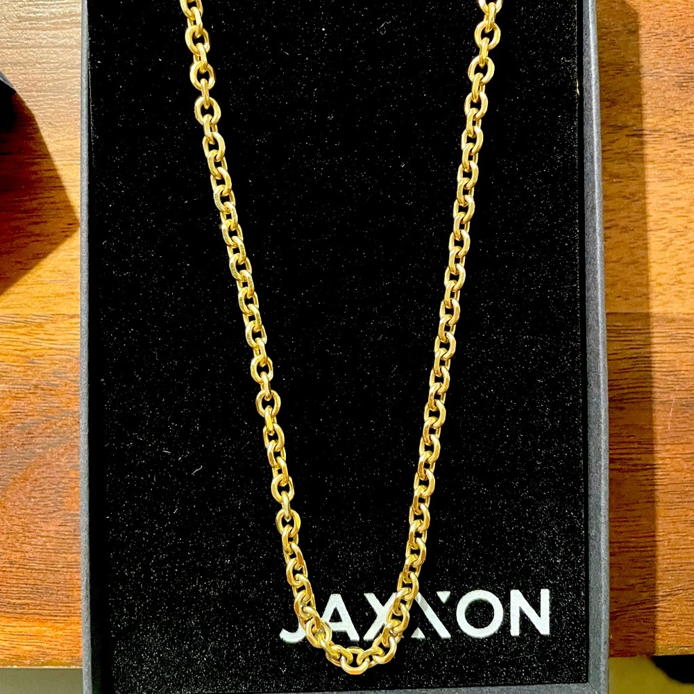 14k Gold Cable Chain 22in